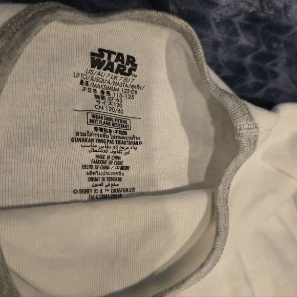 💜 3 for $15 | Kids Star Wars Grogu Pajama Set - Picture 8 of 8